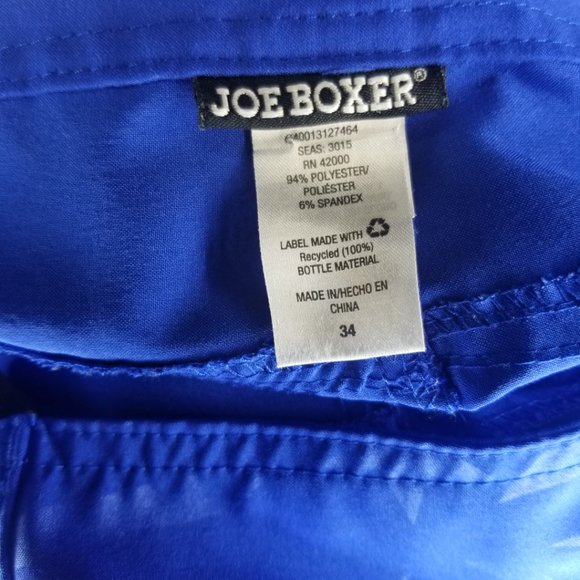Joe Boxer Men's Swim Trunks Blue Stars Strips Size 34 - Picture 4 of 4